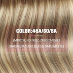 YoungSee Human Hair Tape in Extensions Balayage Invisible Tape in Hair Extensions Human Hair Light Brown Ombre Blonde Tapes ins Human Hair Long Hair Extension 24 Inch 20pcs Hair Extension Tape-in 50g