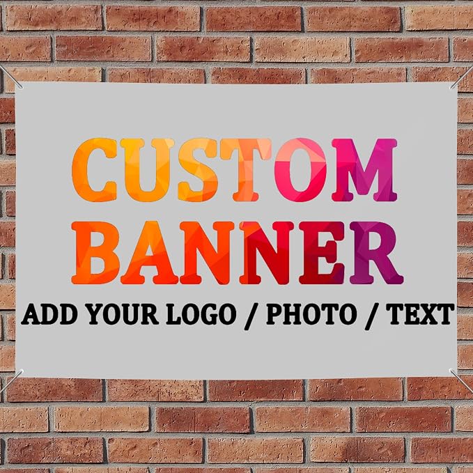 Custom Banners and Signs Customize by KHYOPQJ