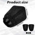 2Pcs Hair Dryer Sock Diffuser Cover, Universal Sponge Hair Dryer Diffuser Cover Hair Dryer Attachment Portable Soft Curly Hair Diffuser Cap for Home Travel Hotel Hairstyling Accessories