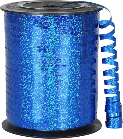 Blue Curling Ribbon, 500 Yard Blue Ribbon, Curling Ribbon by OMISELIO