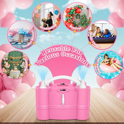 LooLaa Balloon Pump 4-in-1 Electric Balloon Inflator - Image 8