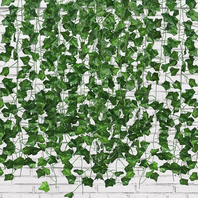 RECUTMS Artificial Fake Ivy Vines Garlands by RECUTMS