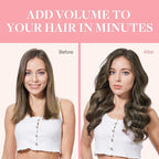 GOO GOO Clip in Hair Extensions Real Human Hair, Remy Human Hair Extensions Clip ins for Women, Natural Human Hair, 22inch 120g 7Pcs, 4/26/4 Balayage Chocolate Brown to Honey Blonde