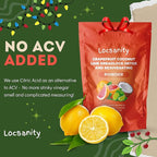 Locsanity Dreadlock Hair Scalp Detox - Deep Clean Dreadlock Powder, Cleansing Conditioner - Natural Hair Cleanser for Build Up - ACV Alternative, Loc Care and Maintenance Products