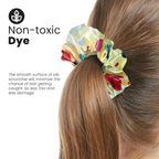 cute design scrunchies for all hair type elastic hair band great for ponytails XL srcunchies set these soft hair ties is great for every occasion (polka dot)