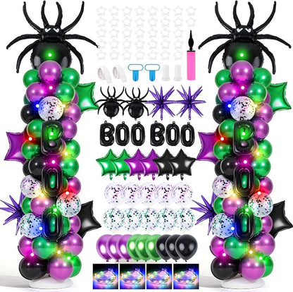 2 Set Adjustable Halloween Balloon Column Stand Kits by EYNDYN