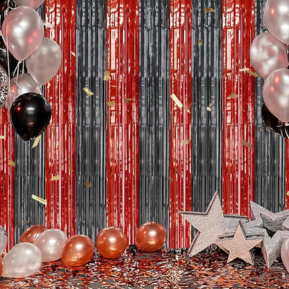 DECOCKRAT 3 Pack Foil Fringe Backdrop - Image 6