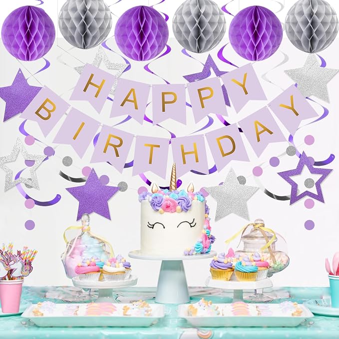 meowtastic Birthday Decorations Happy Birthday Banner - Image 2