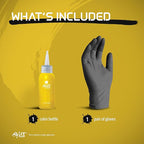 SPLAT – Lemon Drop, Semi-Permanent Hair Color (Yellow) Complete Kit with Bleach & Gloves