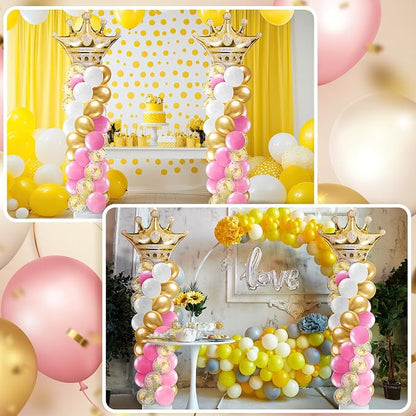 Kasyat 2 Sets Princess Party Balloon Column Stand Kit - Image 6