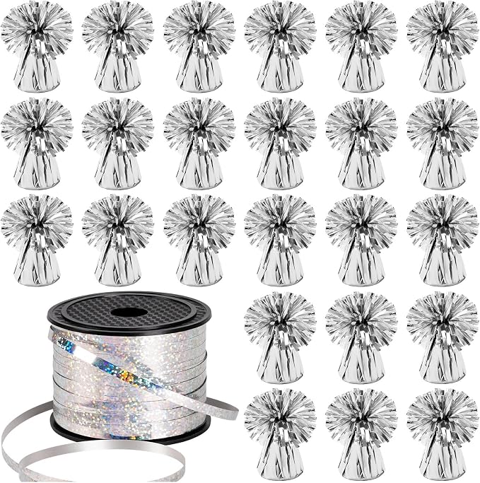 24 PCS Balloon Weights Metallic Anchor, Balloon Holder Heavy Weights | by KVCSYAW
