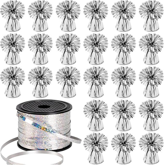 24 PCS Balloon Weights Metallic Anchor, Balloon Holder Heavy Weights | by KVCSYAW