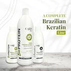 Expert Hair Bio Protein Organic, Brazilian Keratin Hair Treatment - 1kg/35.3 oz, All hair types, Formaldehyde-free, Strengthening, Smoothing, Reduce Frizz, Moisturizing, Softening