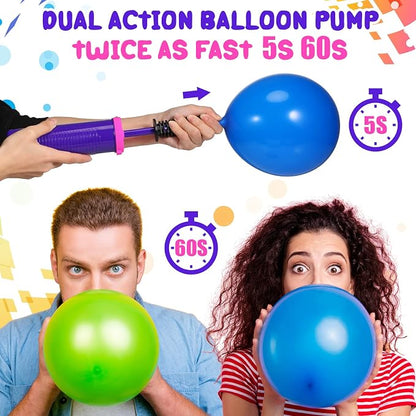 16 Pcs Handheld Balloon Air Pump Inflator Air Pump - Image 6