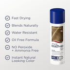 Clairol Root Touch-Up by Nice'n Easy Temporary Hair Coloring Spray, Light Brown Hair Color, Pack of 2