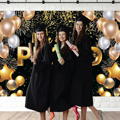 We Are Proud of You Banner – 7x5ft Graduation Banner, Congratulations Banner - Image 4