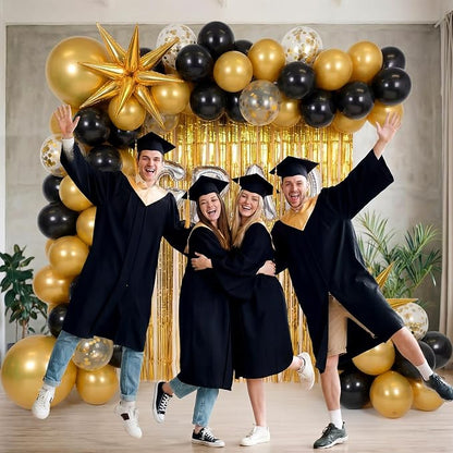 Capoda 148 Pcs Black Gold Balloon Garland Arch Kit - Image 6