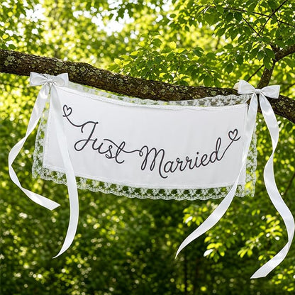 Just Married Wedding Banner - Image 6