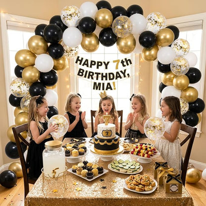 60-Pack 12-Inch Confetti Latex Balloons - Image 4