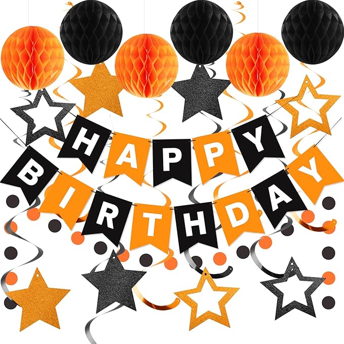 meowtastic Birthday Decorations Happy Birthday Banner by meowtastic%C2%AE%E2%80%94Idealforyourparty