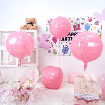 Giant 4D Foil Balloons, 22 Inch Big Round Foil Balloon - Image 2