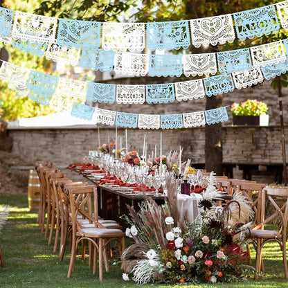 TaoBary 6 Pcs Papel Picado Mexican Wedding Cielito Lindo Party Decor 118 Feet - Image 4