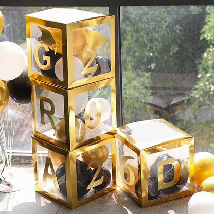 Fonder Mols 2026 Graduation Party Balloon Boxes, Graduation Decorations Class by FonderMols