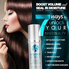 and Visible Science Argan Oil Bundle - Hair Repair Treatment and Heat Protectant + Argan Oil Serum for Gorgeous Shiny Hair - Repair and Prevent Damage - Seal Split Ends (2 Items)