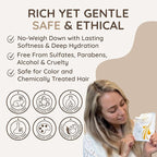 VITAMINS hair cosmetics Keratin Hair Mask - Protein Repair Keratin Treatment - Deep Conditioner for Dry, Damaged, Curly, Straight & Frizzy Hair with Biotin, Collagen & Castor Oil - 3.4 Fl Oz
