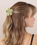 8PCS Hair Clips for Women, Flower Claw Clips for Thick Hair, Non-Slip Hair Accessories with Multi-Styles, Colorful Hair Claw Clips and Variety Pack, Ideal for Girls