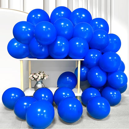 Firomi Royal Blue Party Balloons 12-inch 100 Pack | Thicken Latex Big Helium by Firomi