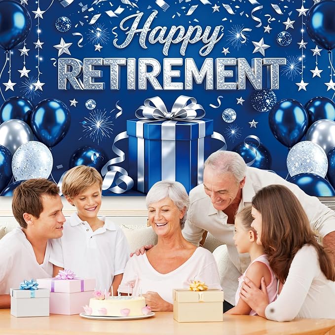 Blue Retirement Party Decorations - Image 5