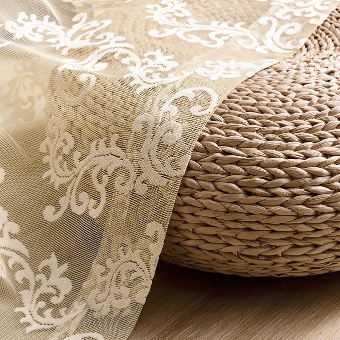 Beige Lace Curtains - Image 7