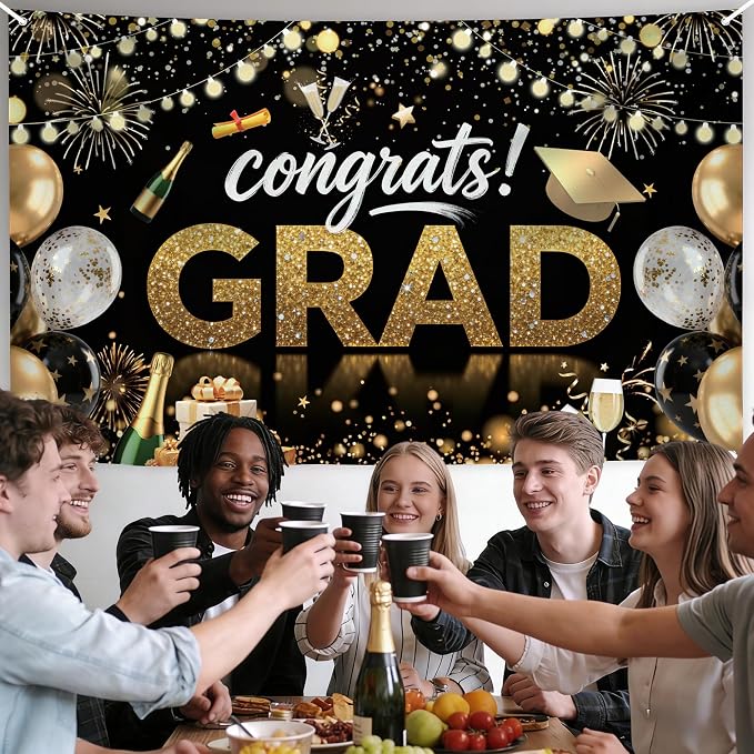 Class of 2026 Graduation Banner Backdrop - Image 7