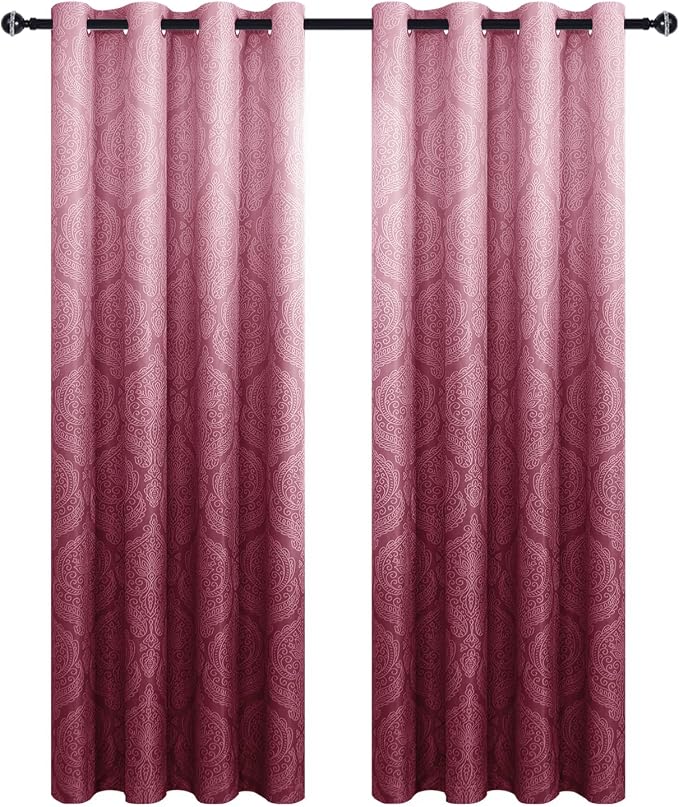 DWCN Ombre Room Darkening Curtains - Image 8
