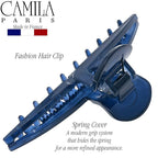 Camila Paris CP3226 French Hair Clip for Women, Narrow, Strong Hold Grip Double Teeth Girls Hair Claw Clips Jaw, Fashion Durable Styling Hair Accessories for Women, Made in France