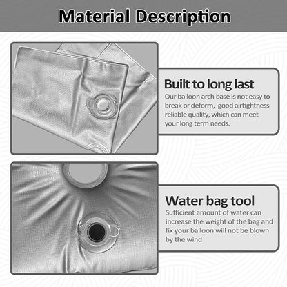 Decojoy Balloon Weights Pack of 2, Water Weight Bags - Image 4
