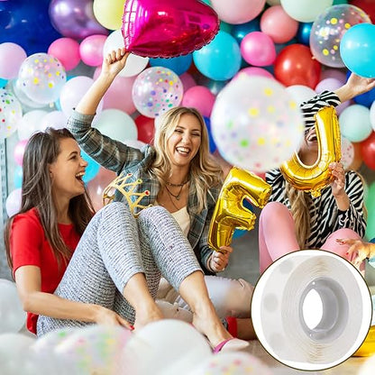 600PCS Glue Balloon Dots, Removable Sticky Spots, Extra Strong Glue Dots Double - Image 4