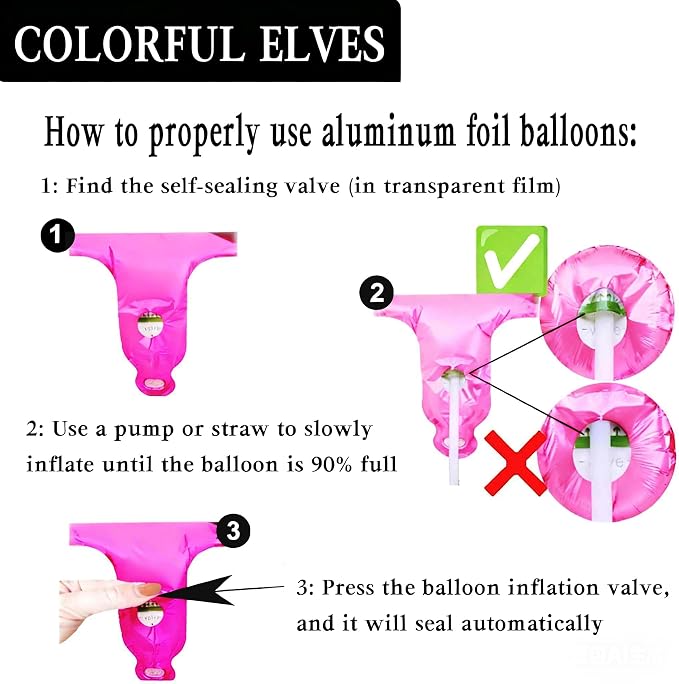 Pink Number 5 Balloons | 40 Inch, Foil Mylar - Image 3