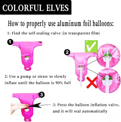 Pink Number 5 Balloons | 40 Inch, Foil Mylar - Image 3