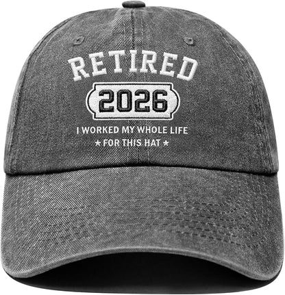 Retirement Gifts for Men Woman 2026 Mens Retired Hat Teacher Coworker Dad by Acotxber