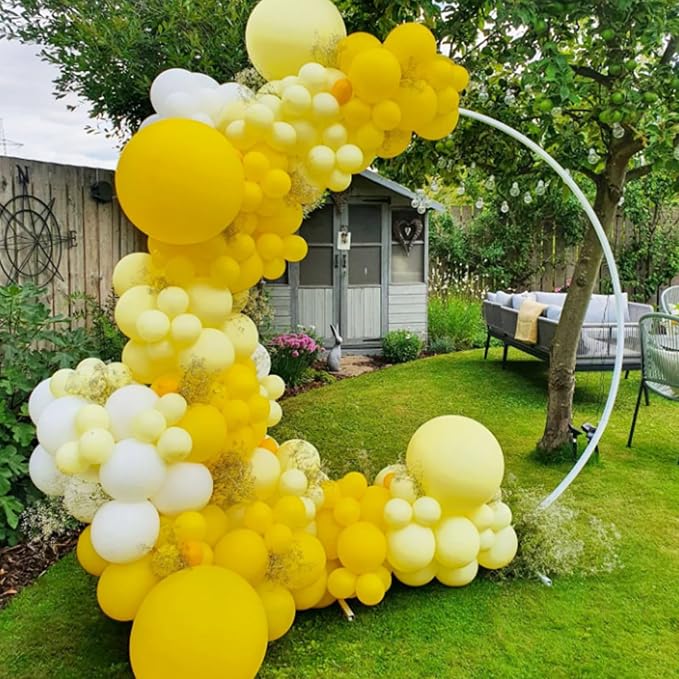 Yellow Balloons 12 inch, Birthday Party Decorations - Image 4