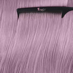 YoungSee Tape Hair Extensions Light Purple Long Hair Extensions Tape in 22 Inch Invisible Tape in Hair Extensions Human Hair Purple for Experimenting colors