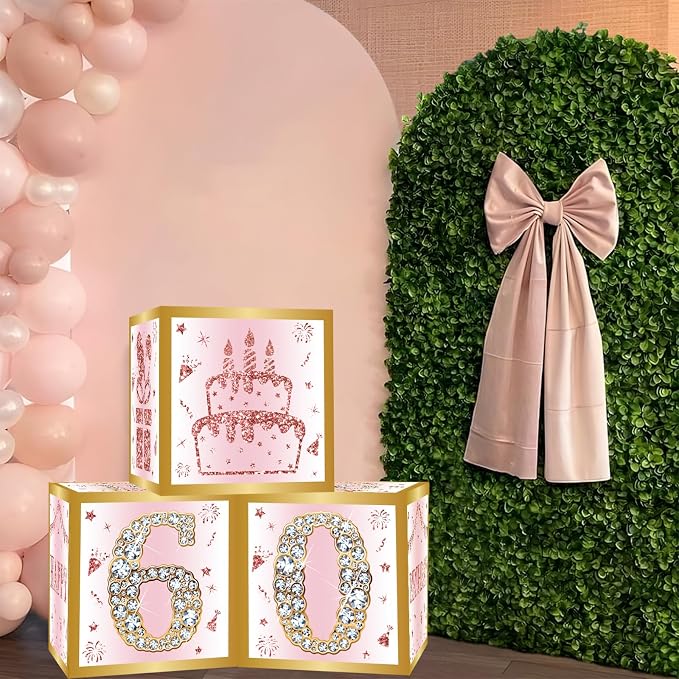 DataMoon 60th Birthday Decorations Boxes - Image 8