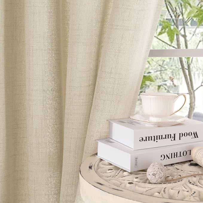 YoungsTex Linen Curtains 72 Inch Length - Image 7