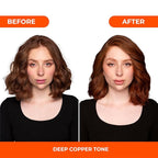 naissant Irish Copper Hair Toning Mask | Ultra High-Purity Pigments | Deposits Deep Copper Tone | Hyaluronic Acid, Collagen & Biotin | Paraben, Ammonia & Sulfate Free | 10.1 Fl. Oz