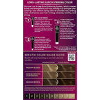 Schwarzkopf Keratin Permanent Hair Dye Cream, 5.3 Berry Brown, Professional Quality Color for Up to 100% Gray Coverage, Bond Enforcing System
