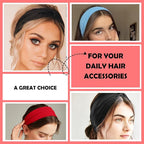 Lotus78, Pack of 12 Wide Headbands for Women Non Slip, Fashionable Sports Hair Bands for Women's Hair, Soft Elastic Stretchy Head bands, Yoga Workout Headbands for Women Daily Fashion(Multicolor icon)