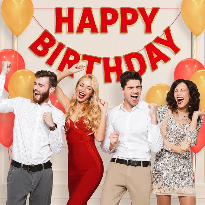 Pre-Strung Happy Birthday Banner - Image 6