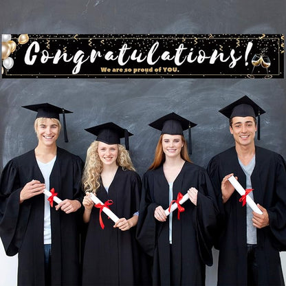 Large Congratulations Decoration Banner, Birthday Engagement Wedding Retirement - Image 7